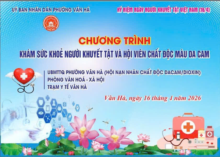 📢 THÔNG BÁO KHÁM SỨC KHỎE MIỄN PHÍ